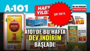 A101'de 19 Nisan'dan 24 Nisan'a Kadar Çaykur 1 Kg Çay 259 TL, 5 Litre Orkide Yağ 439 TL'ye Satılacak! 
