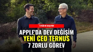 Apple'da devir teslim! Yeni CEO Ternus'u bekleyen 7 kritik sınav