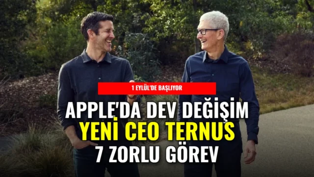 Apple’da devir teslim! Yeni CEO Ternus’u bekleyen 7 kritik sınav