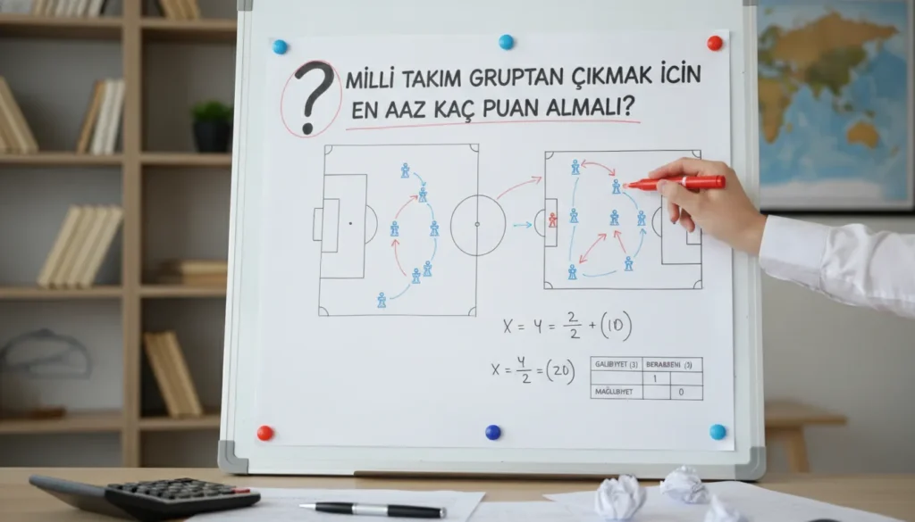 Milli Takım Gruptan Nasıl Çıkar? Türkiye Gruptan Çıkmak İçin En Az Kaç Puan Almalı?