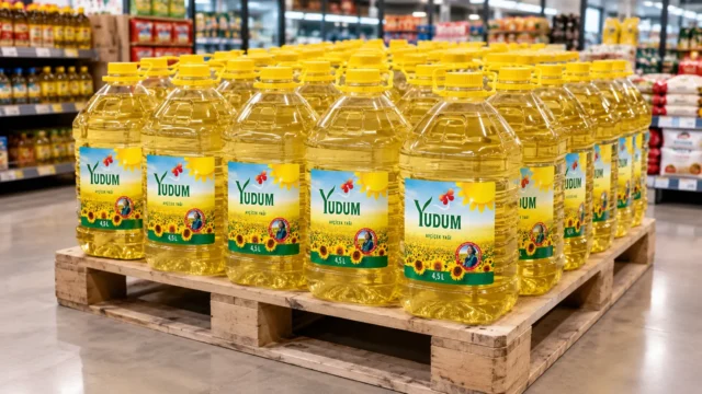 Büyük market zincirinde Yudum ayçiçek yağı 350 TL’ye düştü