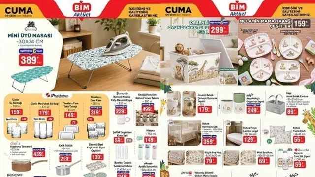 BİM’de kahve takımı 499 TL: 9 ve 11 Ekim katalogları yayımlandı
