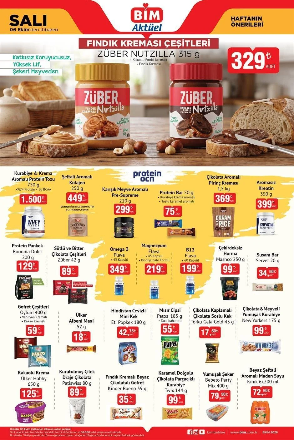 6 EKİM SALI BİM AKTÜEL KATALOĞU