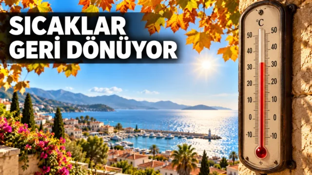 Sıcaklar geri dönüyor: Bazı illerde 30 derece aşılacak